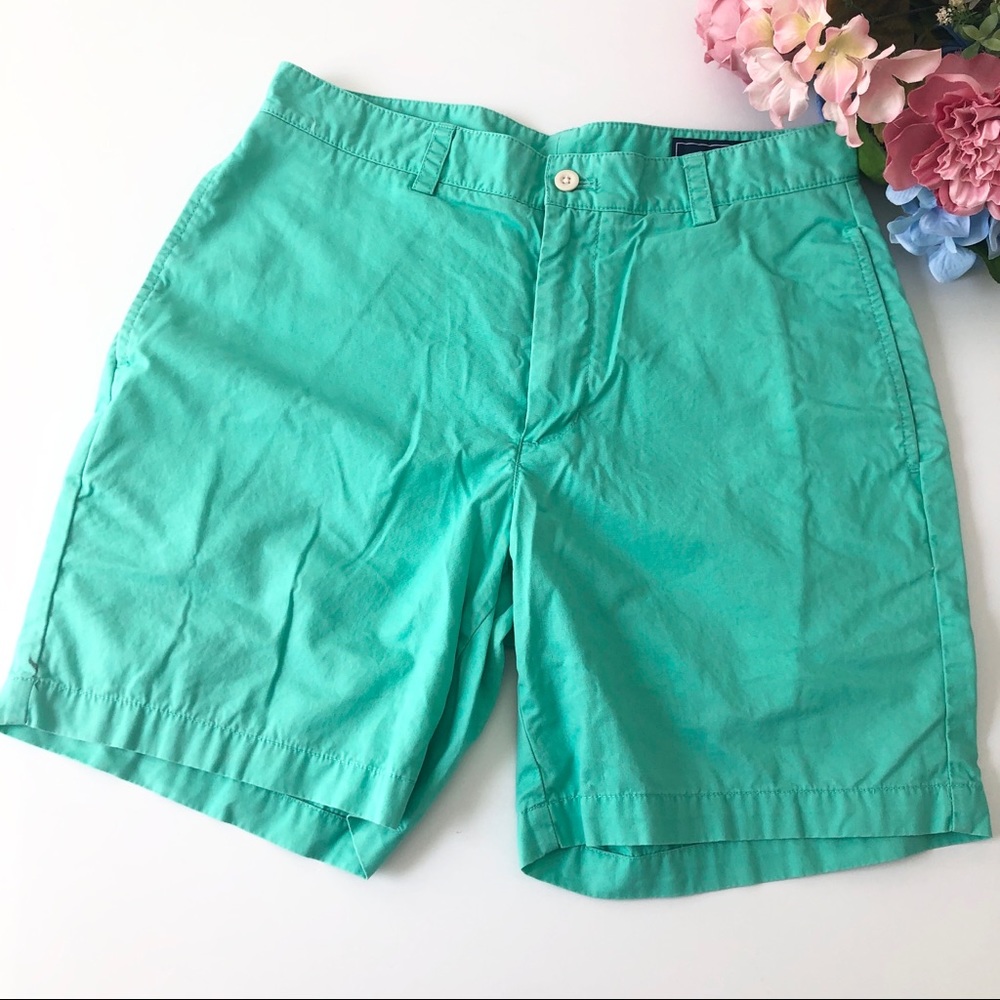 Vineyard Vines Men’s Club Shorts Size 30 Green